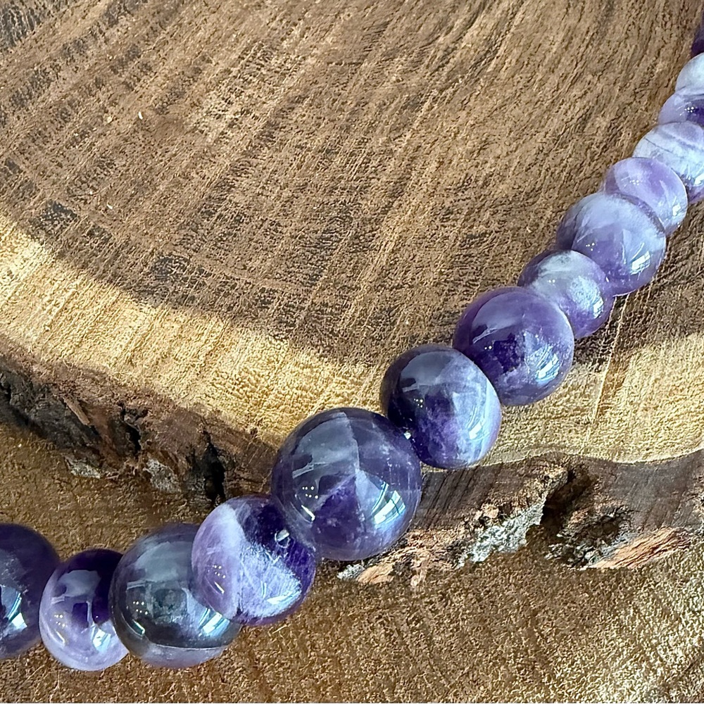 Jay King Graduated Amethyst Bead and Sterling Silver Necklace - Picture 10 of 13